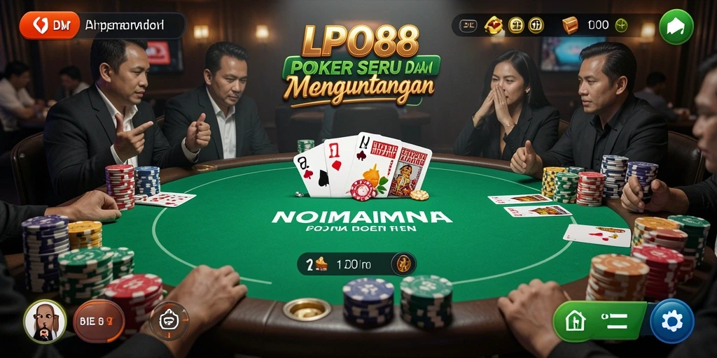 Screenshot tampilan gameplay seru di aplikasi LPO88.