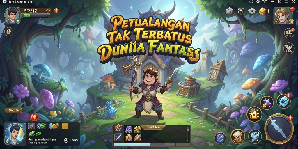 Tampilan gameplay RPG yang mendebarkan di SP212.